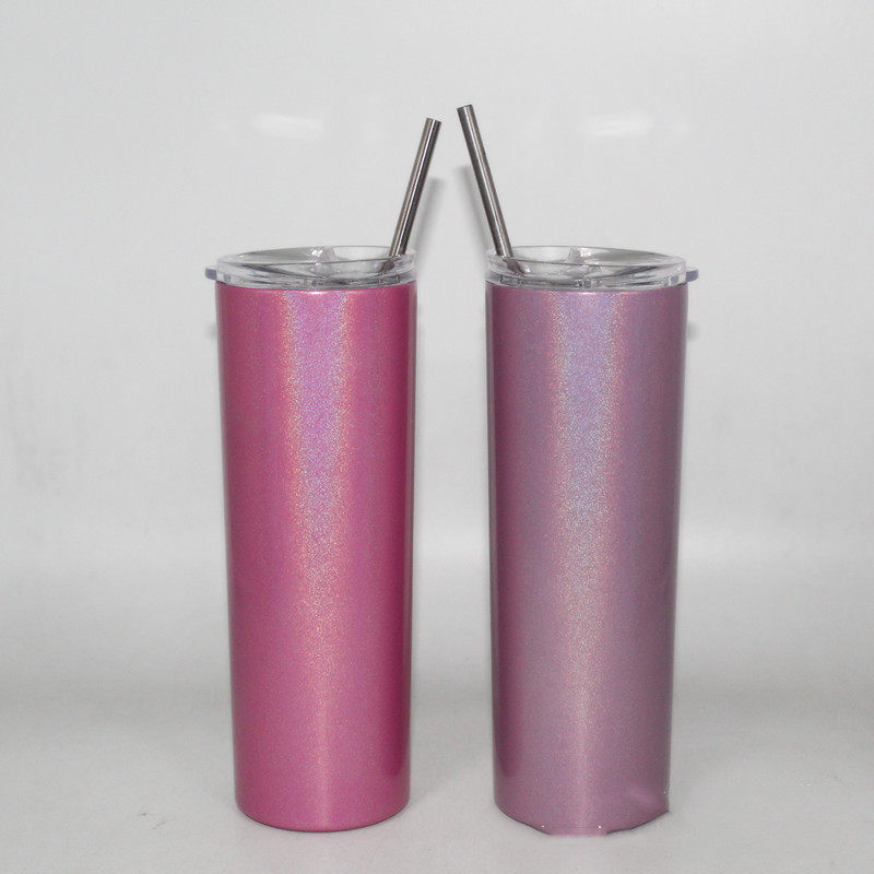 No tumbler colorful straight tube insulation cup|20-30oz
